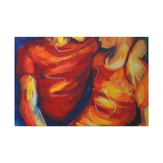 Jayden - Gay Love Canvas Art