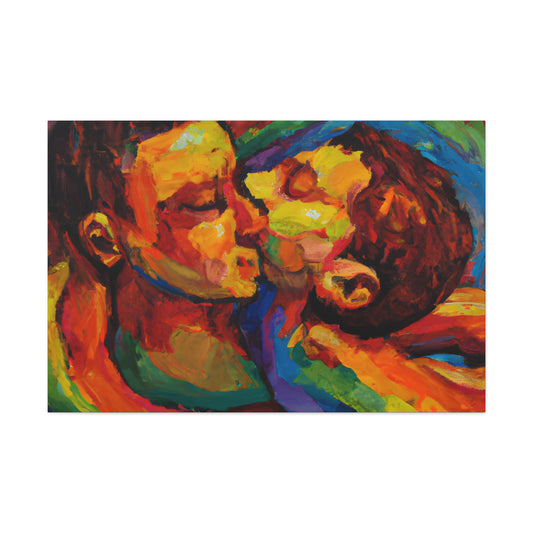 Bodi - Gay Love Canvas Art