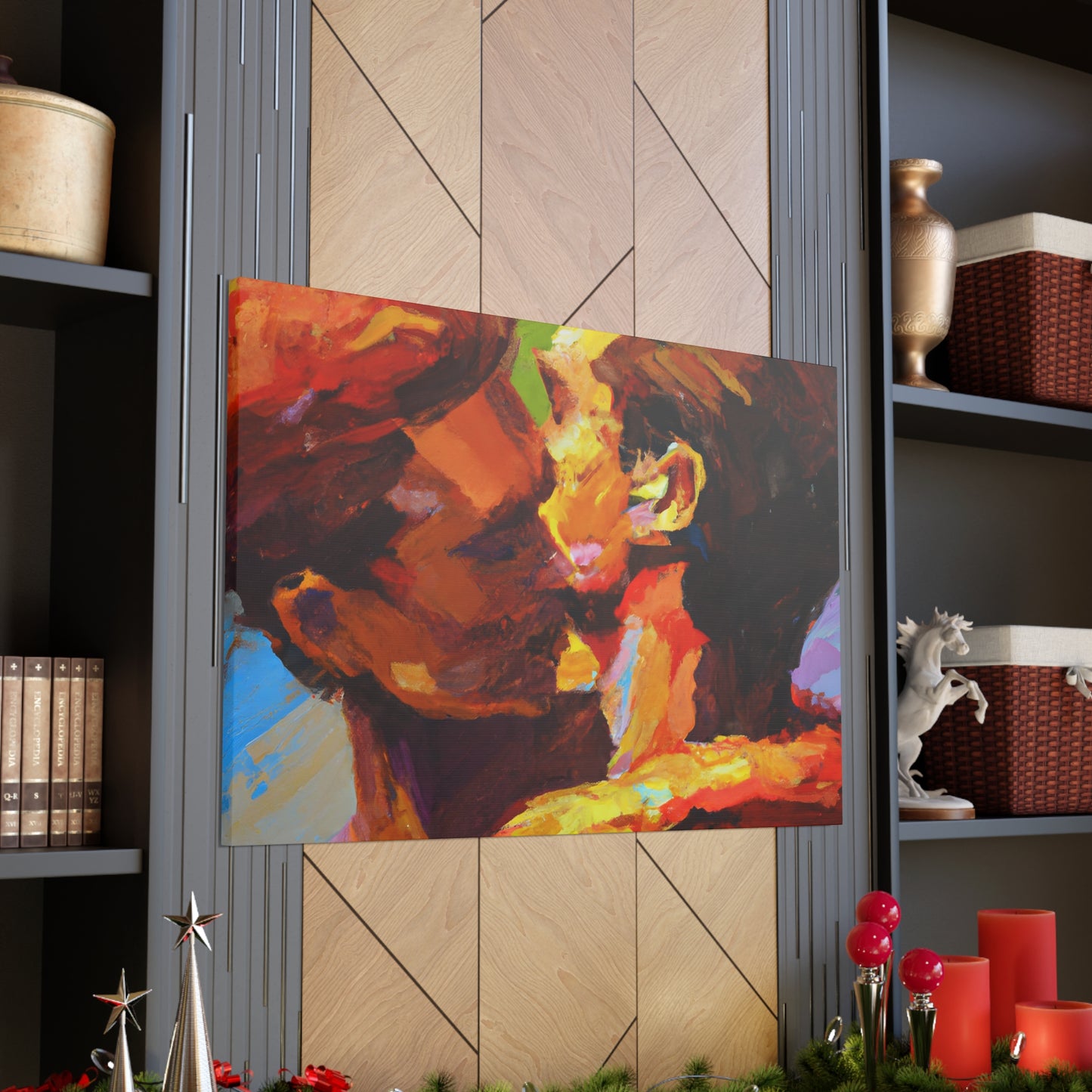 Elysius - Gay Couple Wall Art