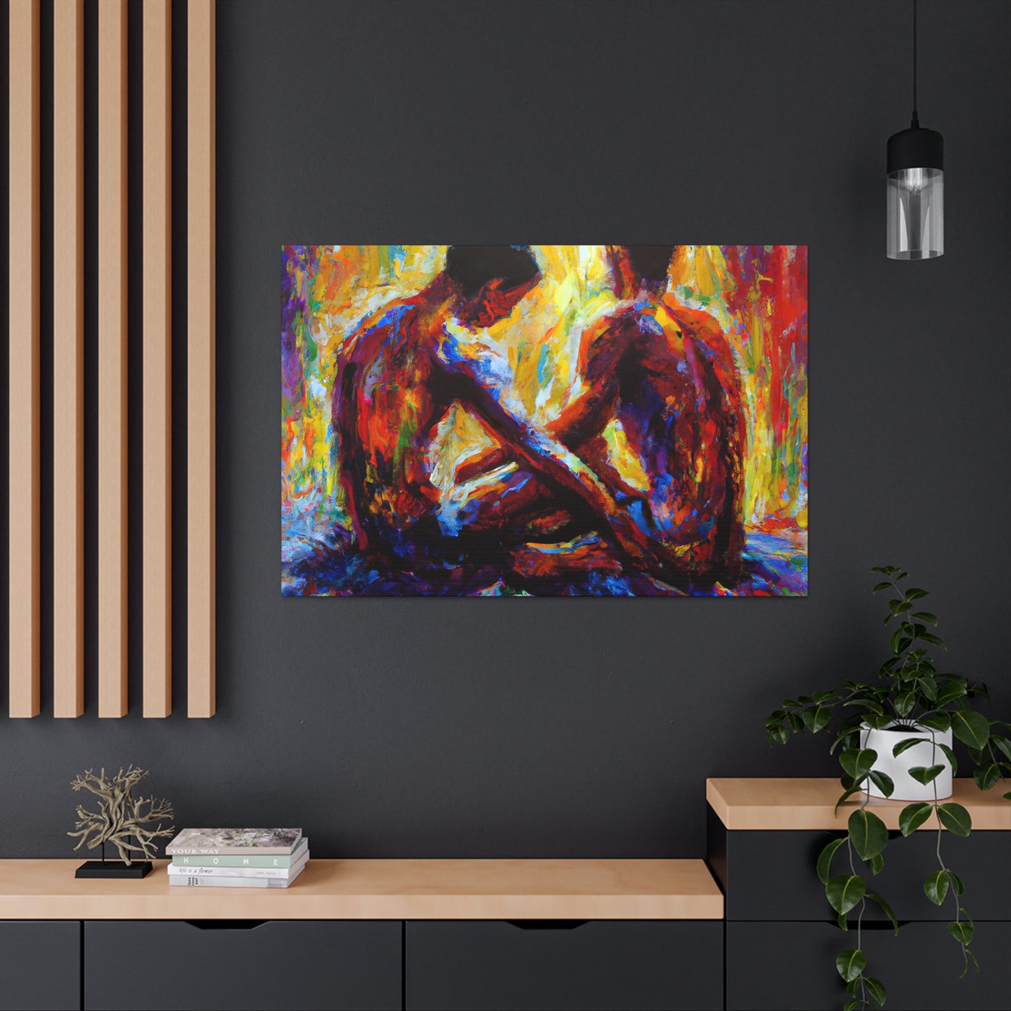 Zander - Gay Love Canvas Art