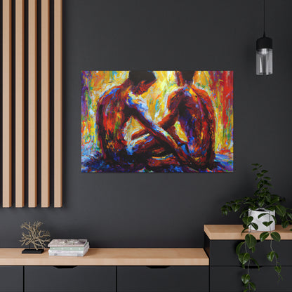 Zander - Gay Love Canvas Art