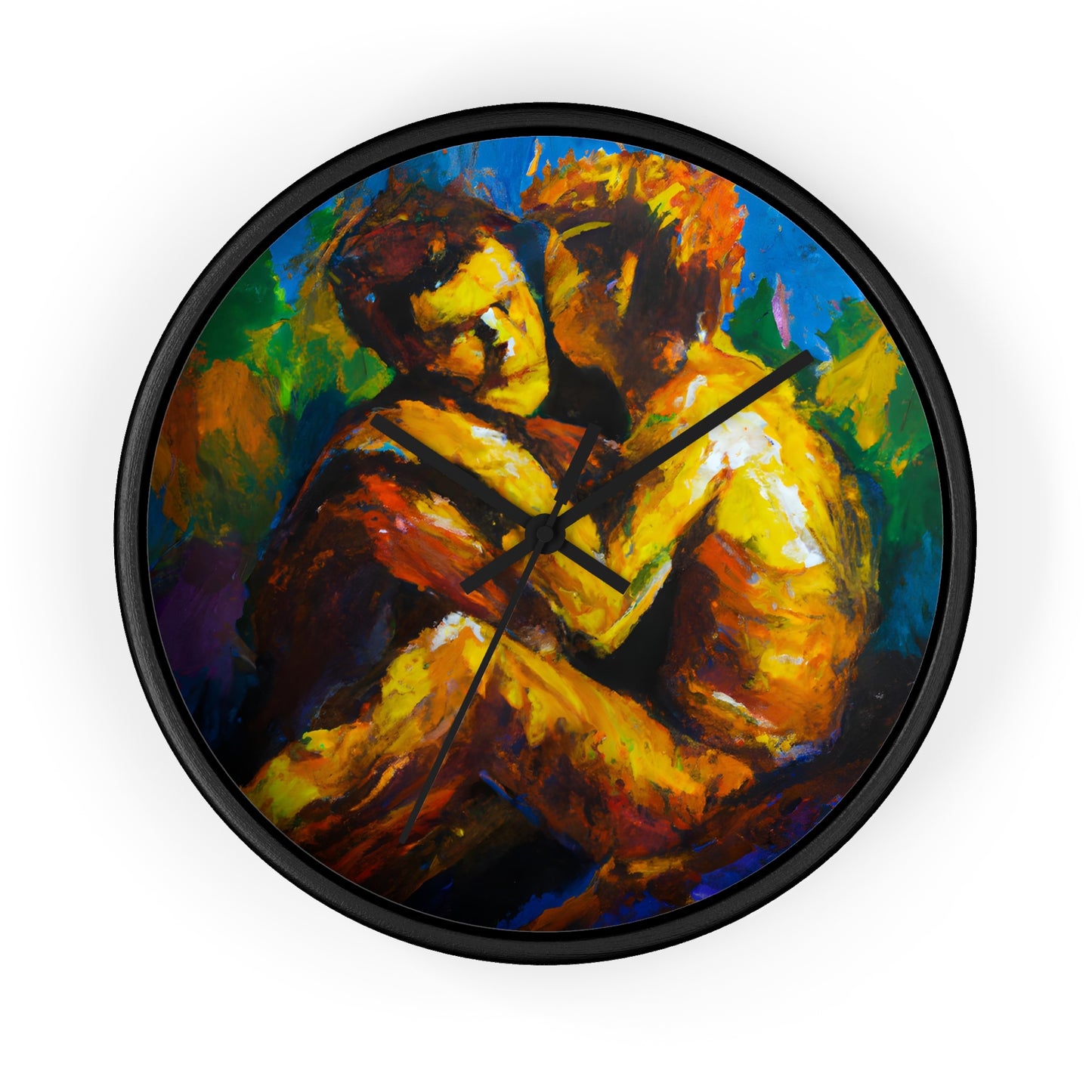 Zion - Gay Love Wall Clock