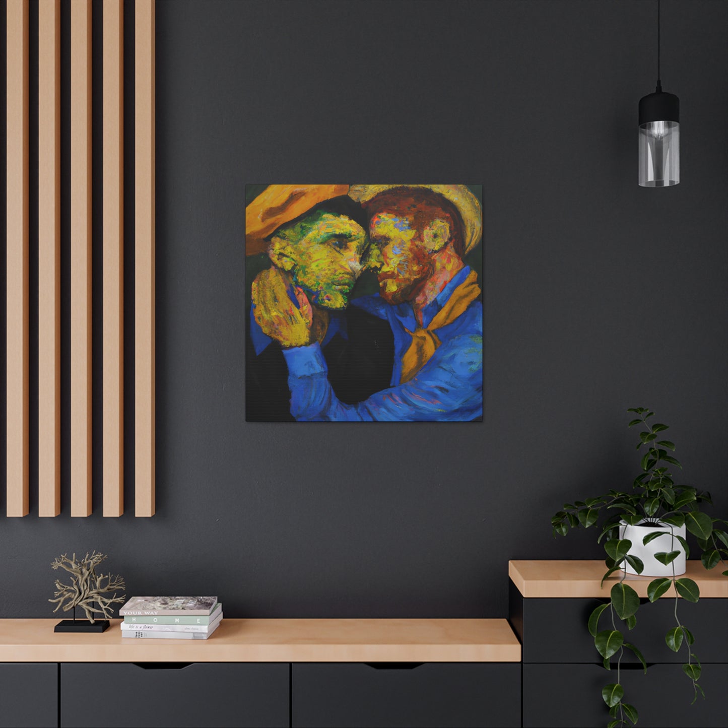 Caravaggio - Gay Couple Wall Art