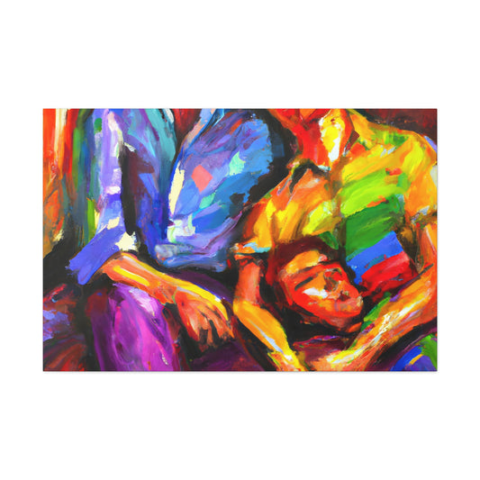 Rico - Gay Love Canvas Art