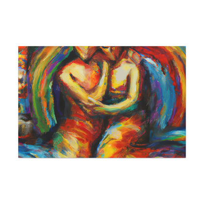 Chris - Gay Love Canvas Art