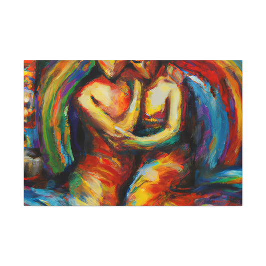 Chris - Gay Love Canvas Art