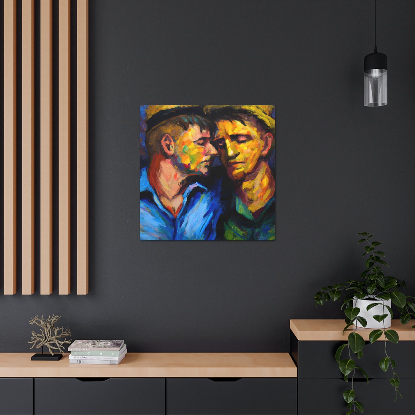 DaVinciArtist - Gay Couple Wall Art