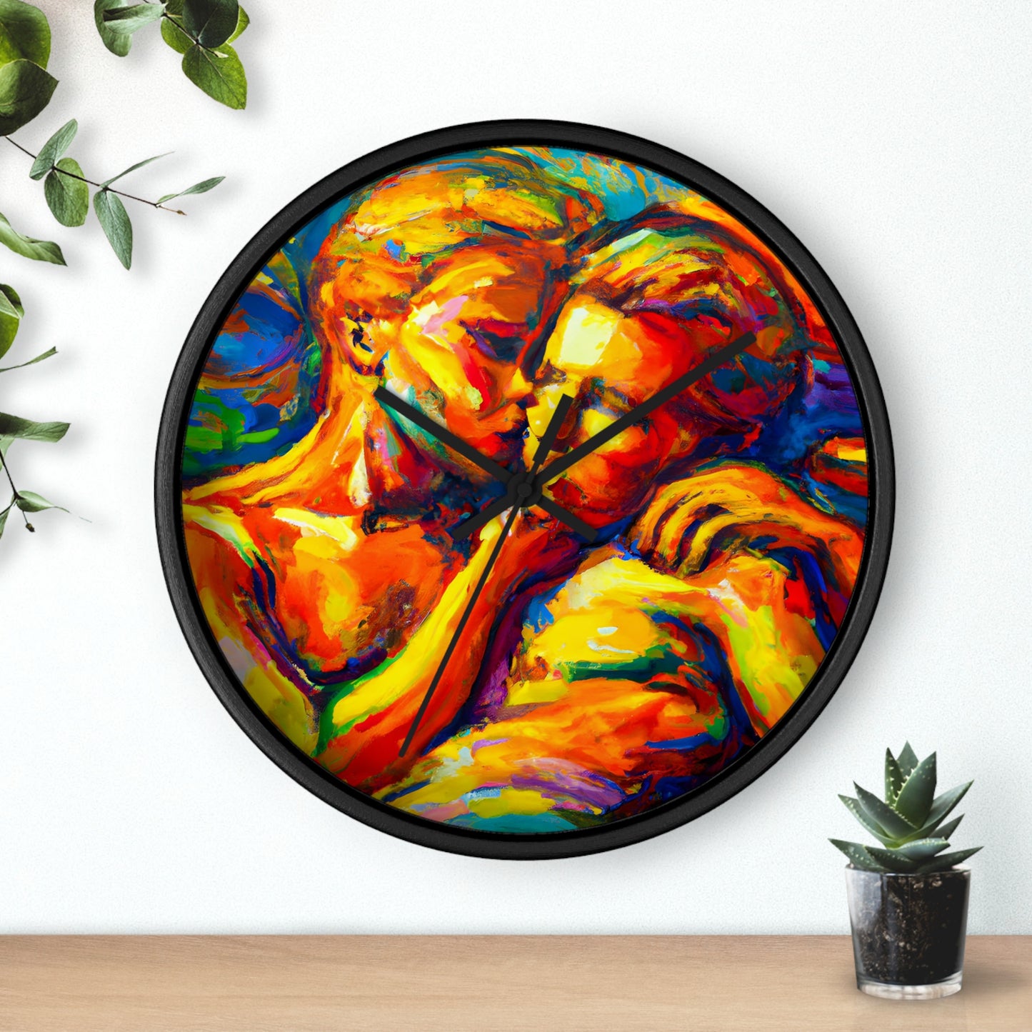 Zane - Gay Love Wall Clock