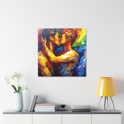 Trace - Gay Love Canvas Art