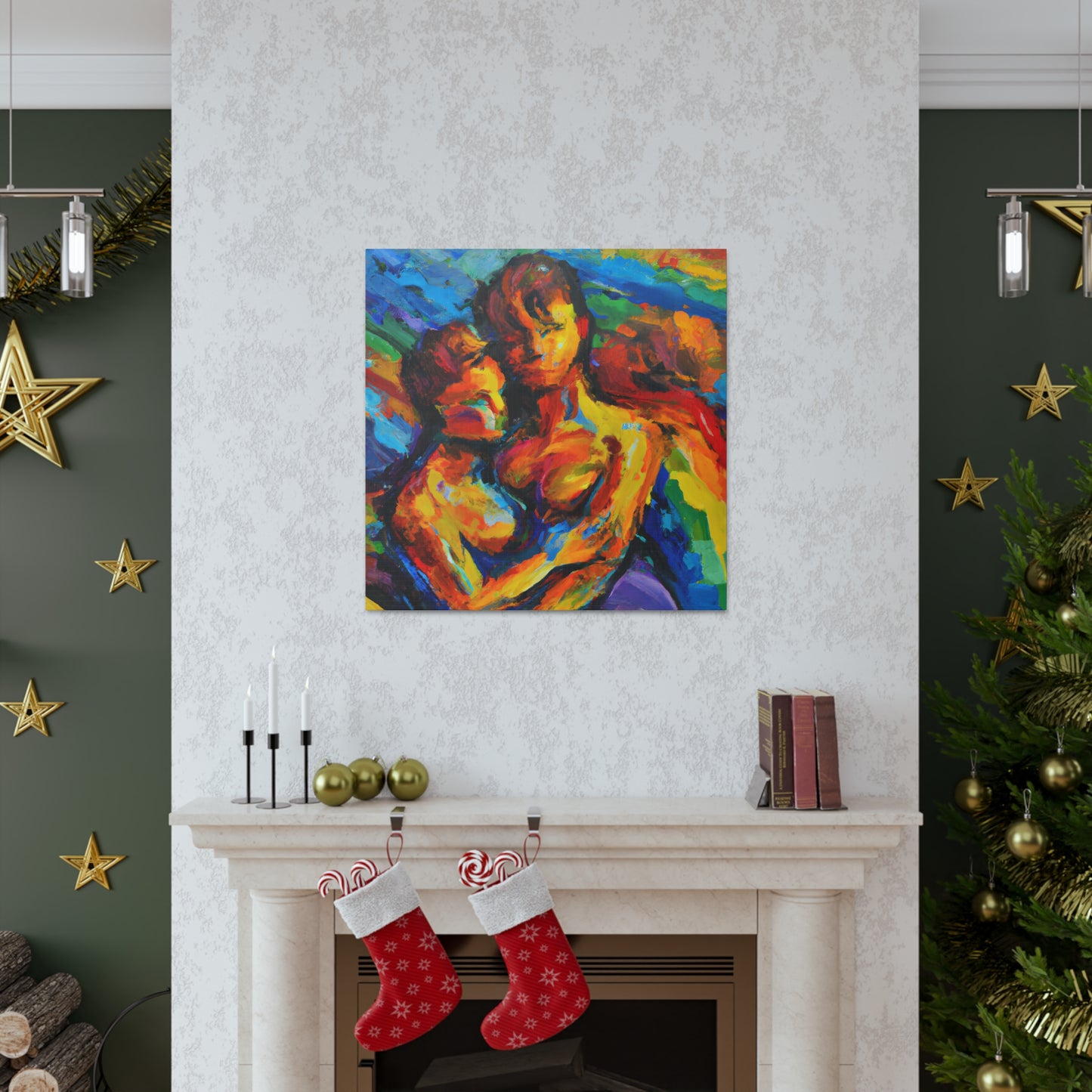 DelphiArtist - Gay Couple Wall Art