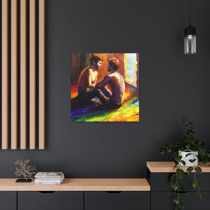 Alex - Gay Love Canvas Art