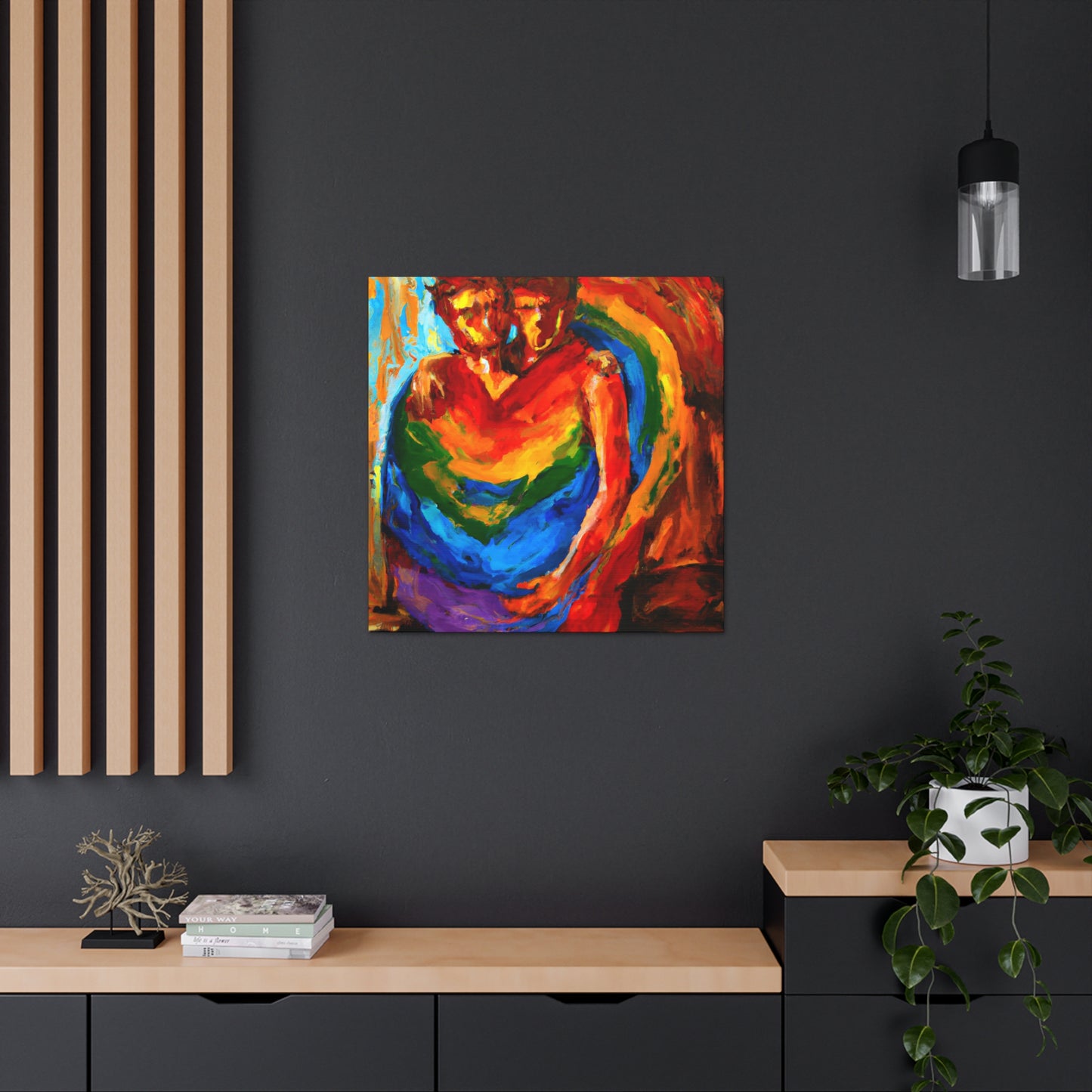 Alexis - Gay Love Canvas Art