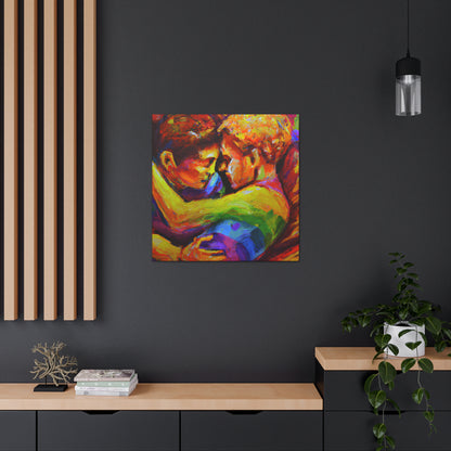 Wolfe - Gay Love Canvas Art