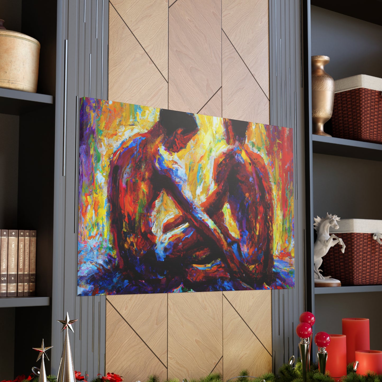 Zander - Gay Love Canvas Art