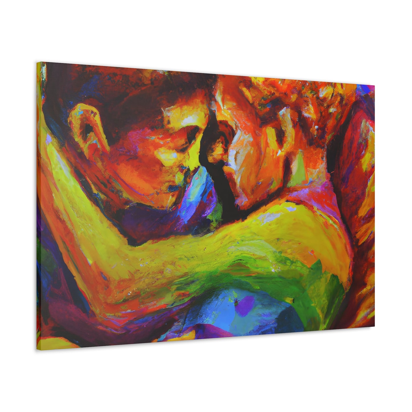 Wolfe - Gay Love Canvas Art