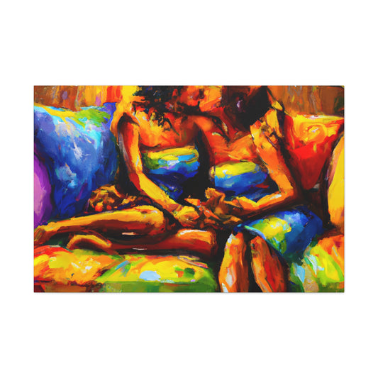 Chase - Gay Love Canvas Art