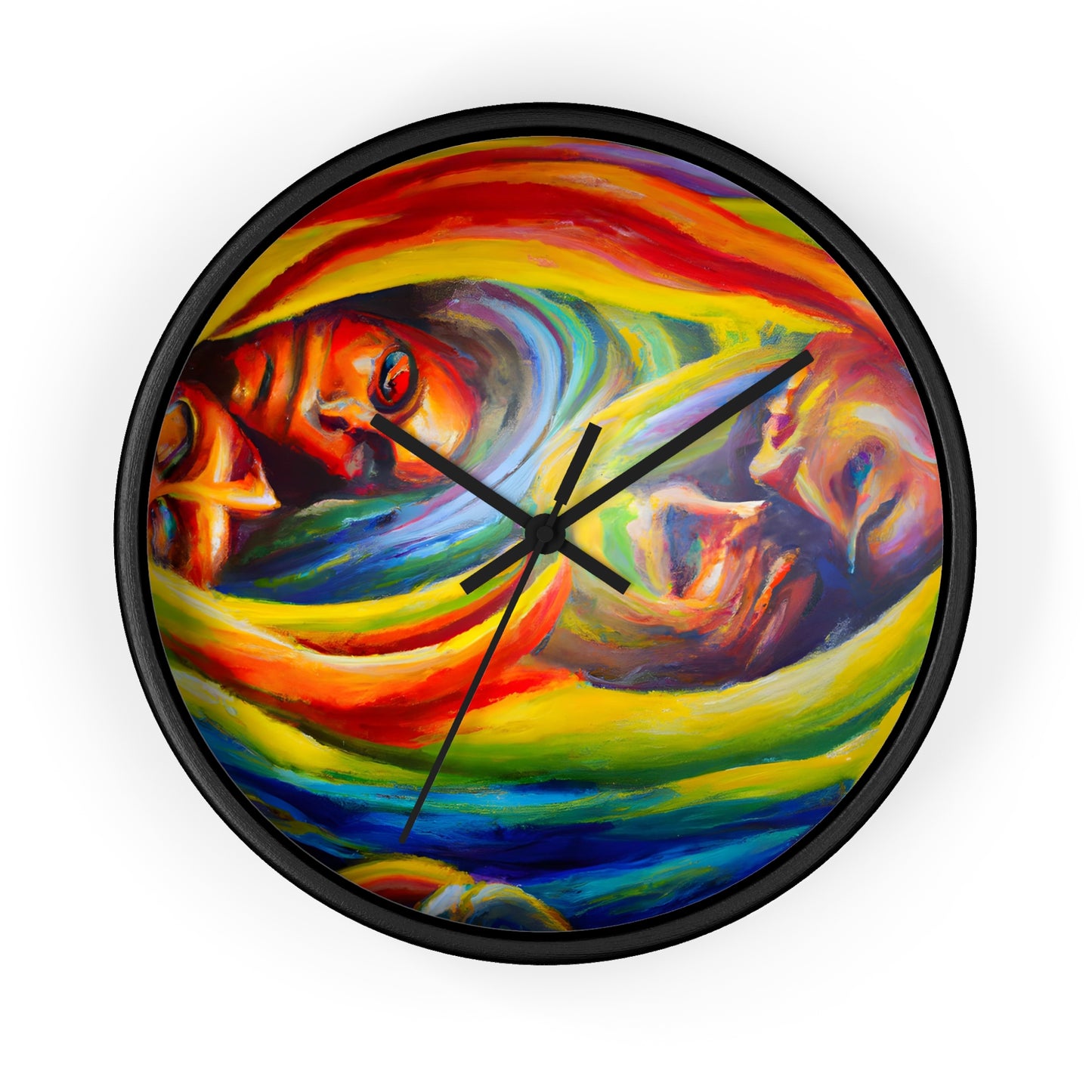 LeonardoDaVinci - Gay Hope Wall Clock – Hustler - Lift, Love, Play