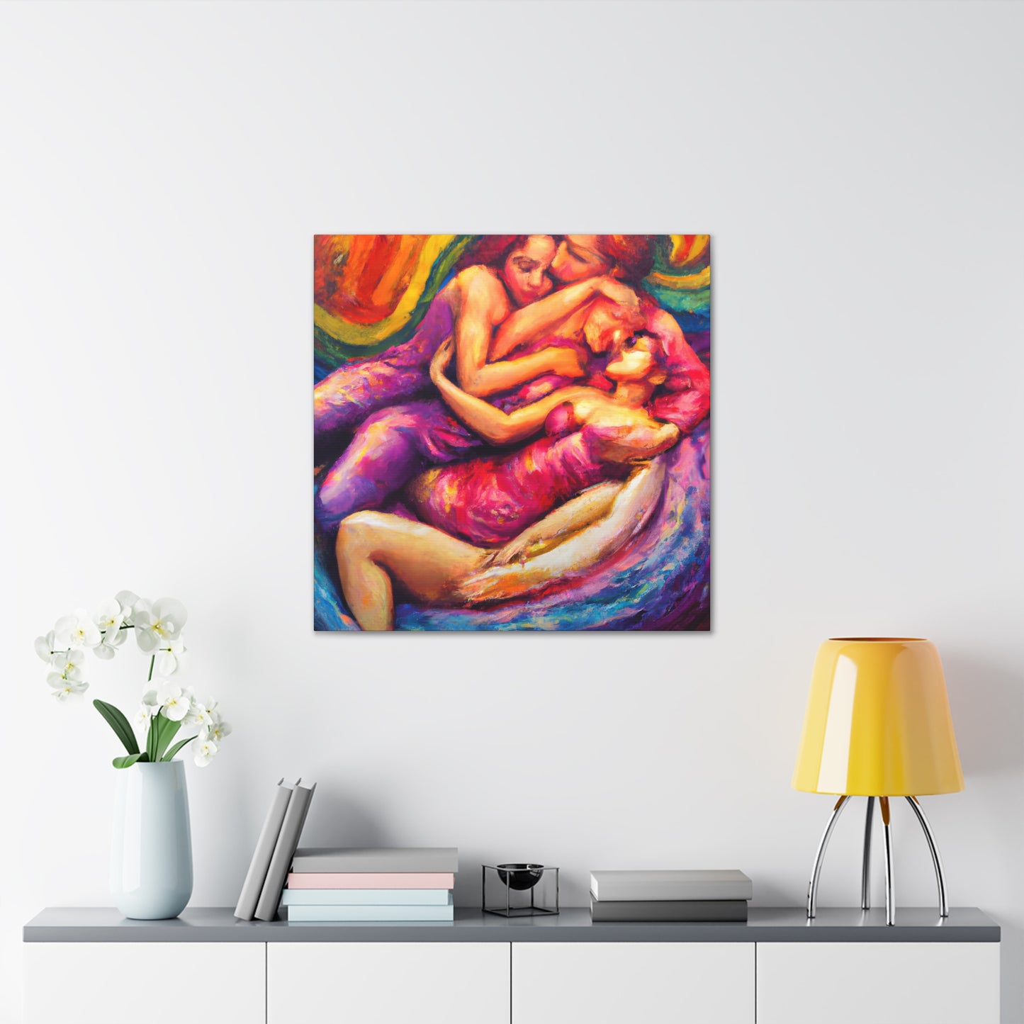 Zane - Gay Love Canvas Art