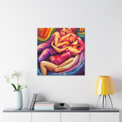 Zane - Gay Love Canvas Art