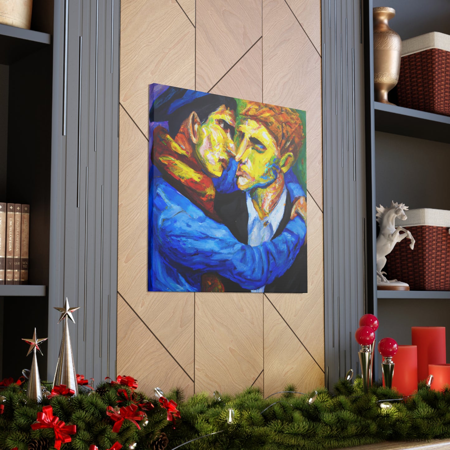 Pabloira - Gay Couple Wall Art