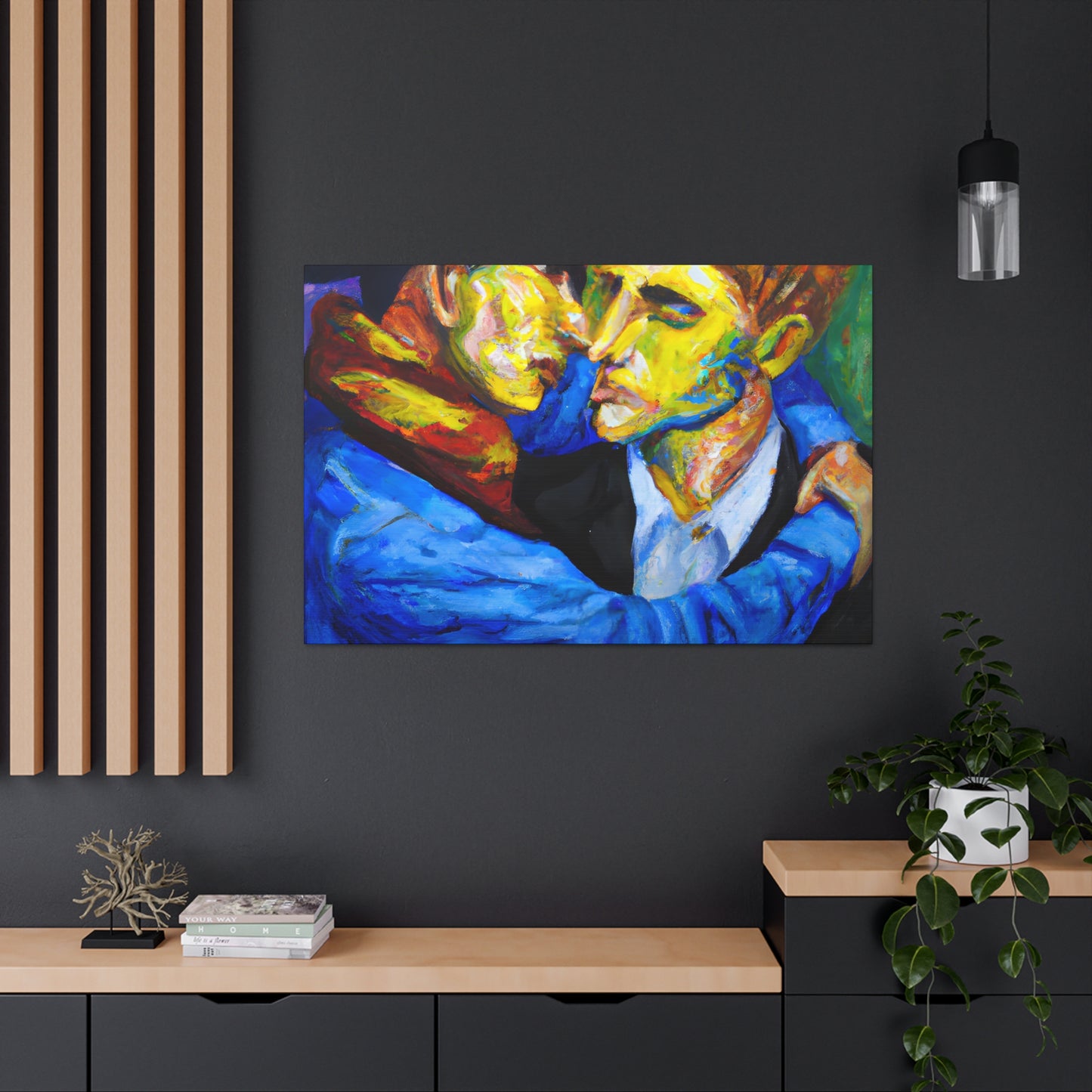 Pabloira - Gay Couple Wall Art