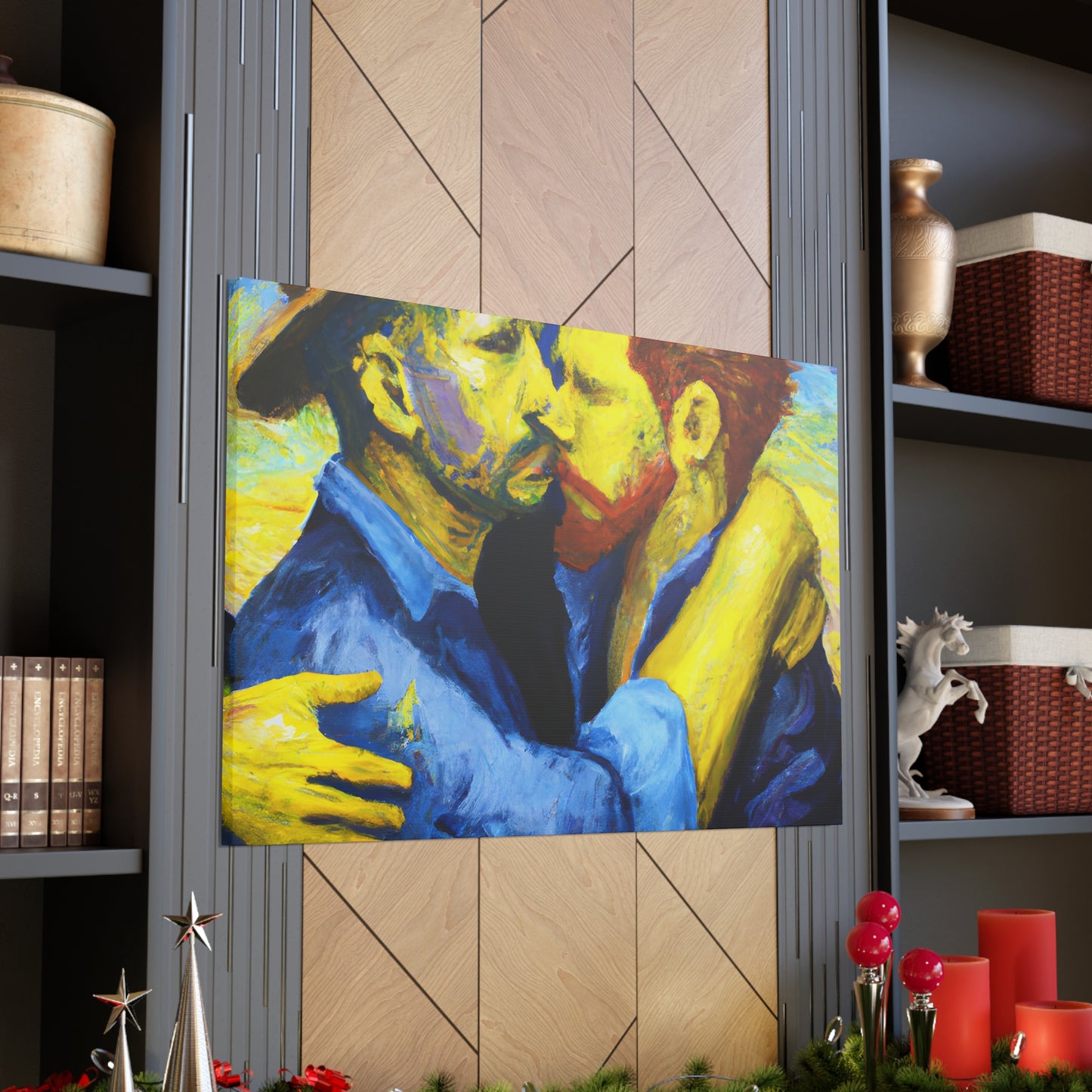 PomonaEnchantress - Gay Couple Wall Art