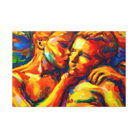 Zane - Gay Love Canvas Art