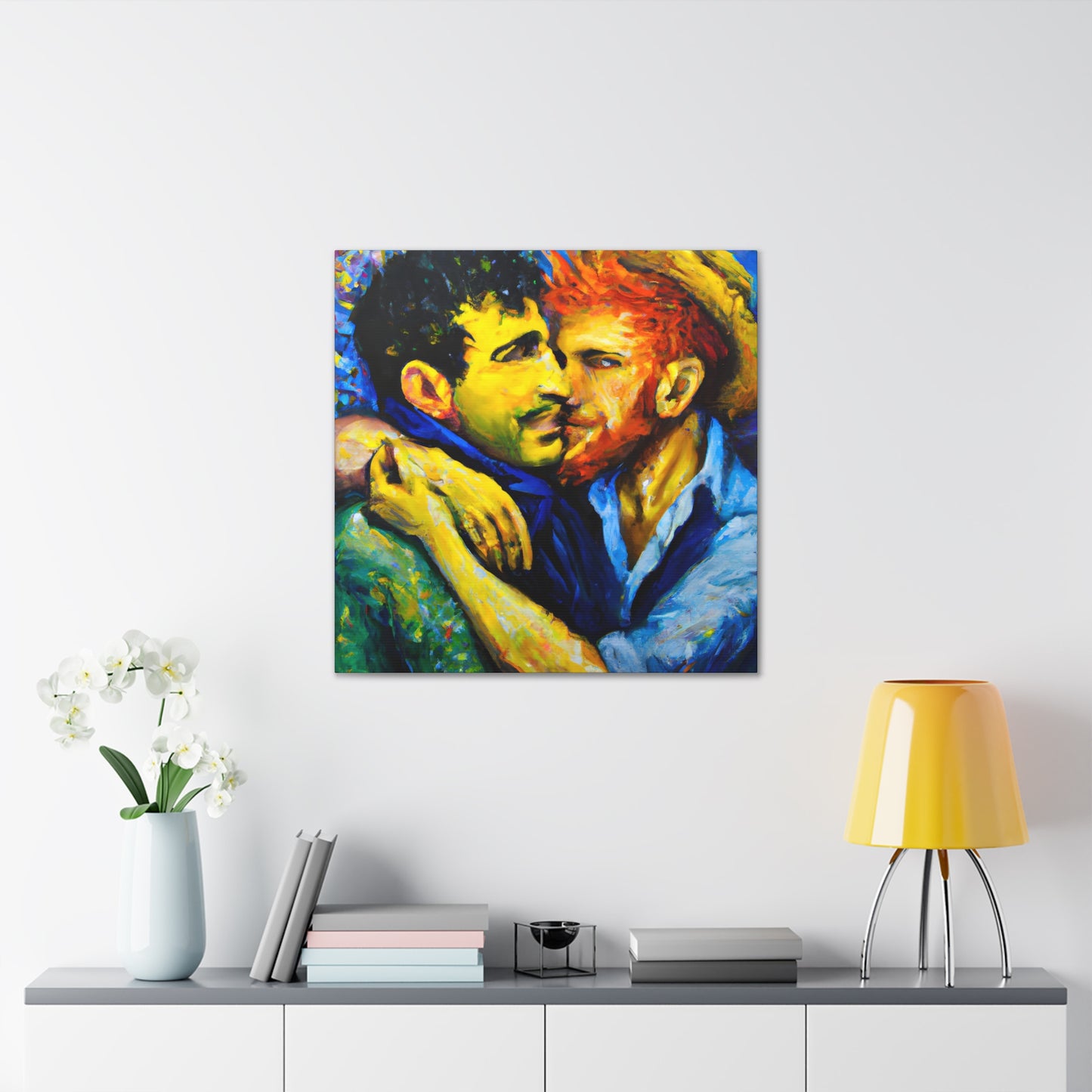 Caelestia - Gay Couple Wall Art