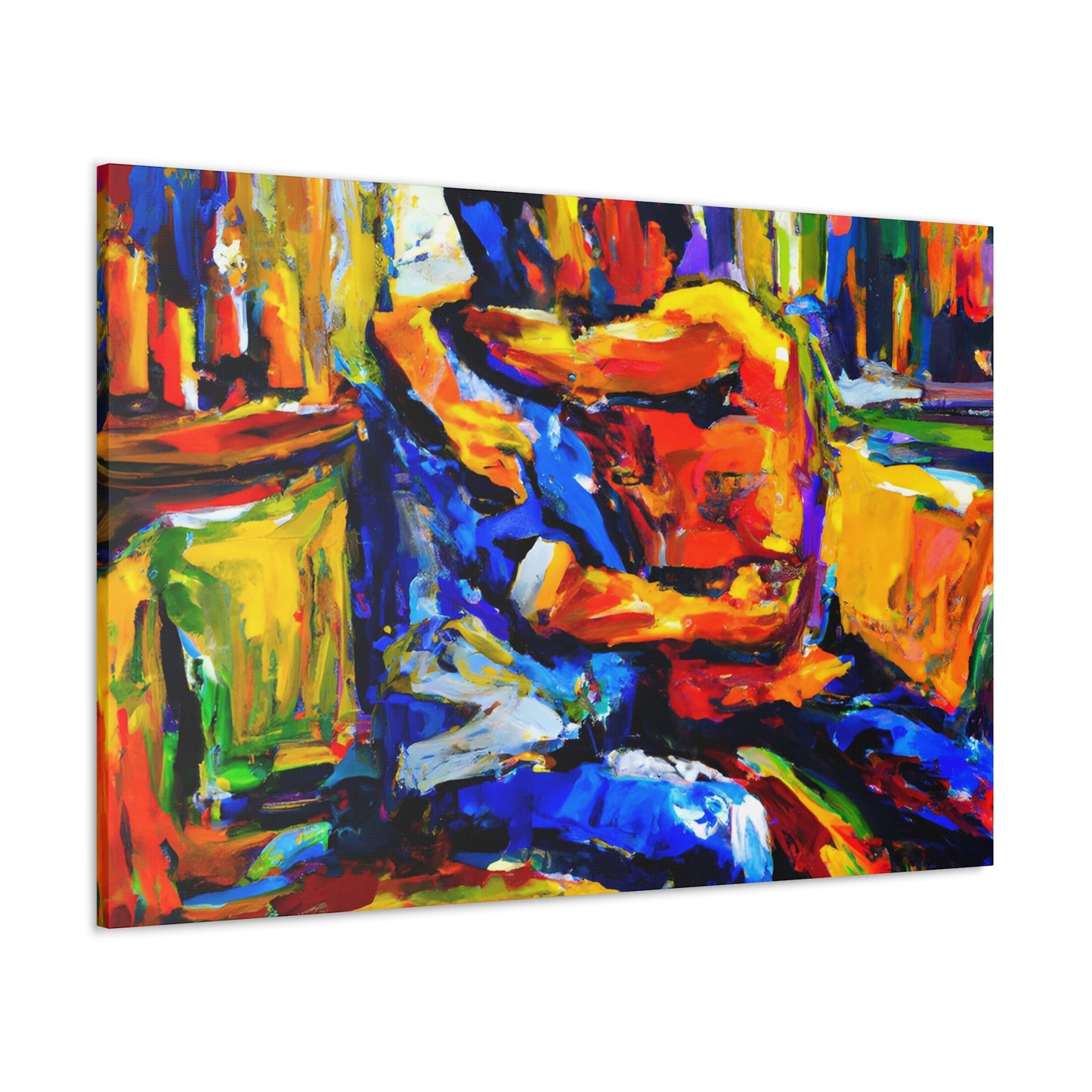 Troy - Gay Love Canvas Art