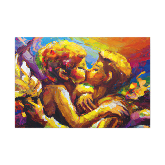 Cade - Gay Love Canvas Art